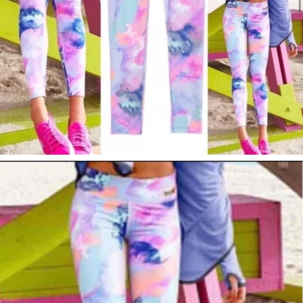 VICTORIA SECRET RARE WATERCOLOR LEGGINGS
